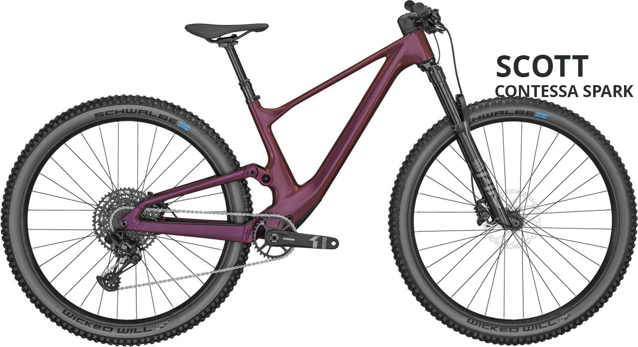 Mountainbike Damen Scott Contessa Spark Mountainbike Damen Scott Contessa Spark