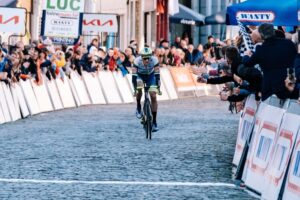 Wanty Sieg Binche 300x200 - D. van Poppel auf dem Podium in Dwars door het Hageland