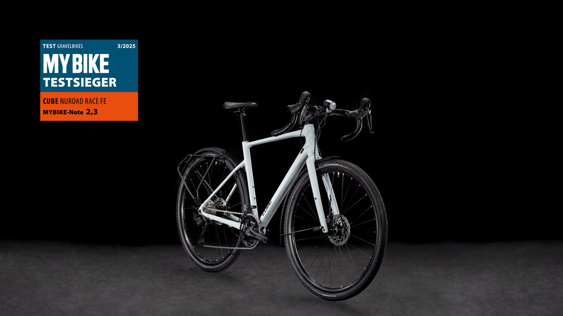 Cube Nuroad Race FE  Testsieger Gravelbike mit Vollausstattung