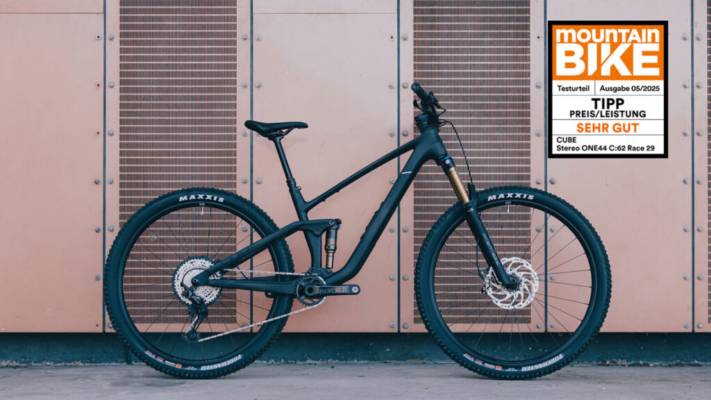 Cube Stereo ONE44 - Test winner "price-performance" mountain bike