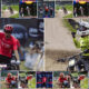 Bildcollage der CUBE Teams beim UCI MTB World Cup in Val di Sole – Rennen und Podium