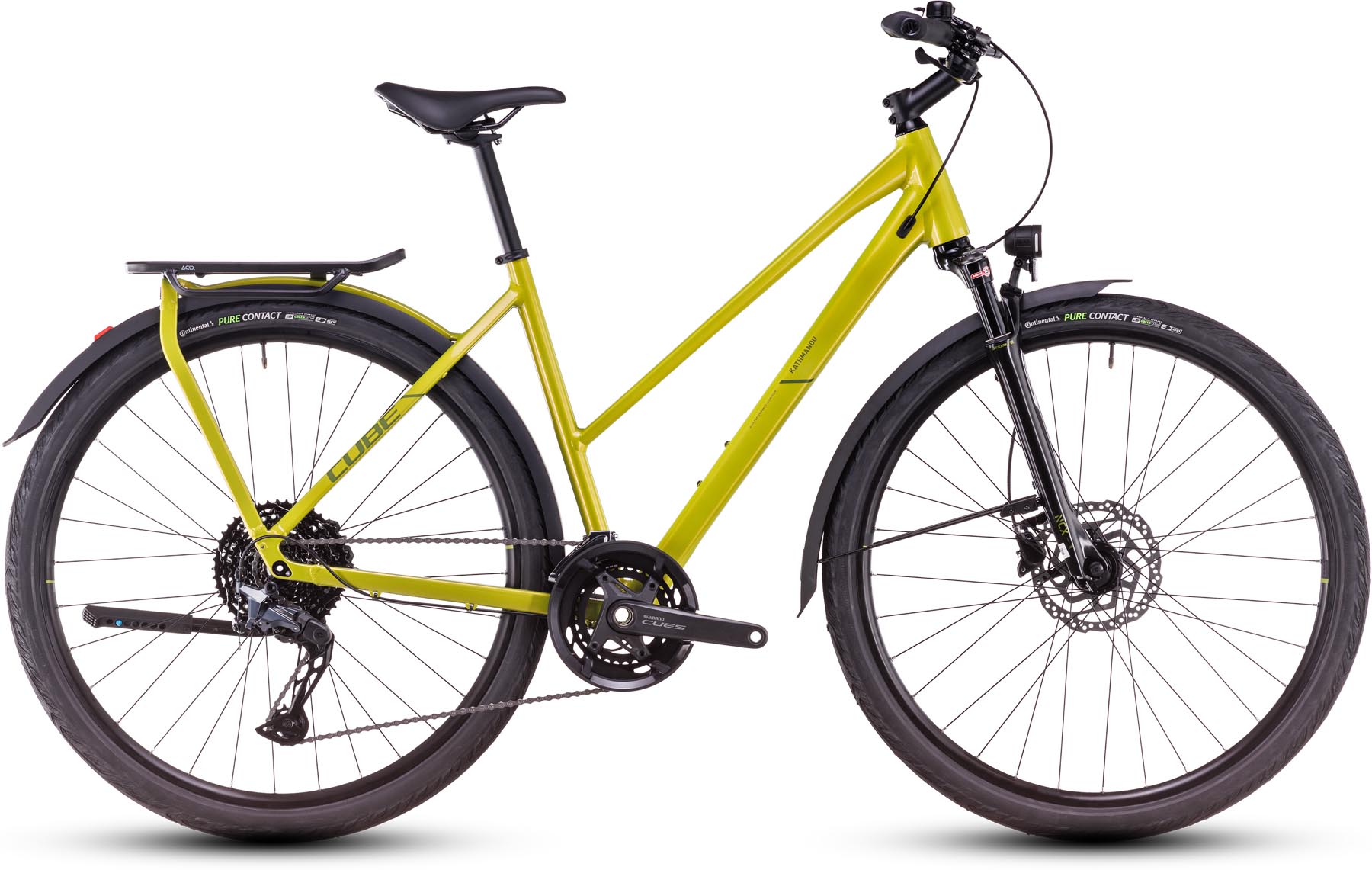 Cube Kathmandu EXC lizard n green 2025 - Trekkingrad Damen