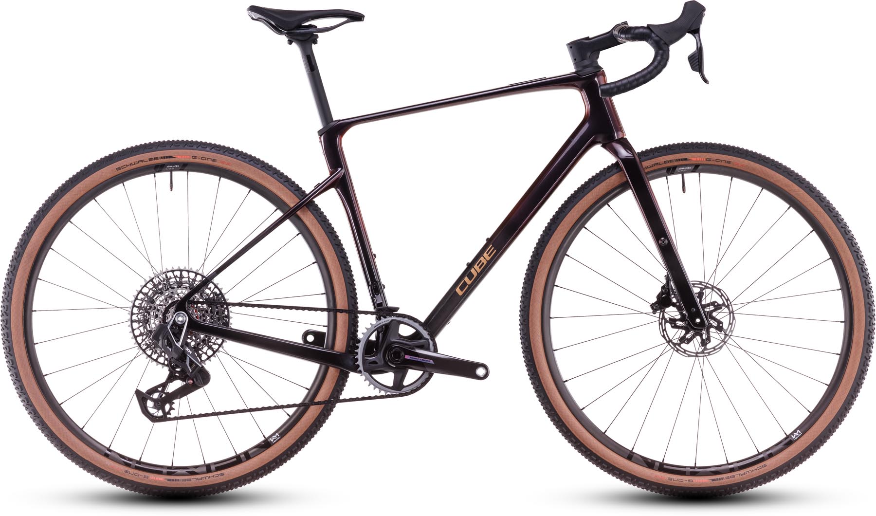Cube Nuroad C:62 SLX solareclipse n aurum 2025 - Gravel Bike
