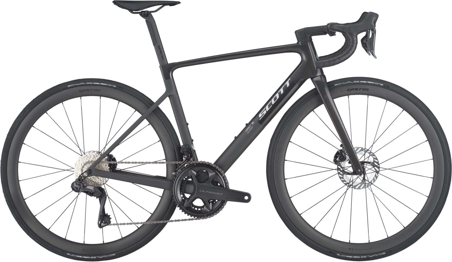 Scott Addict RC 20 carbon black 2025 - Carbon Rennrad