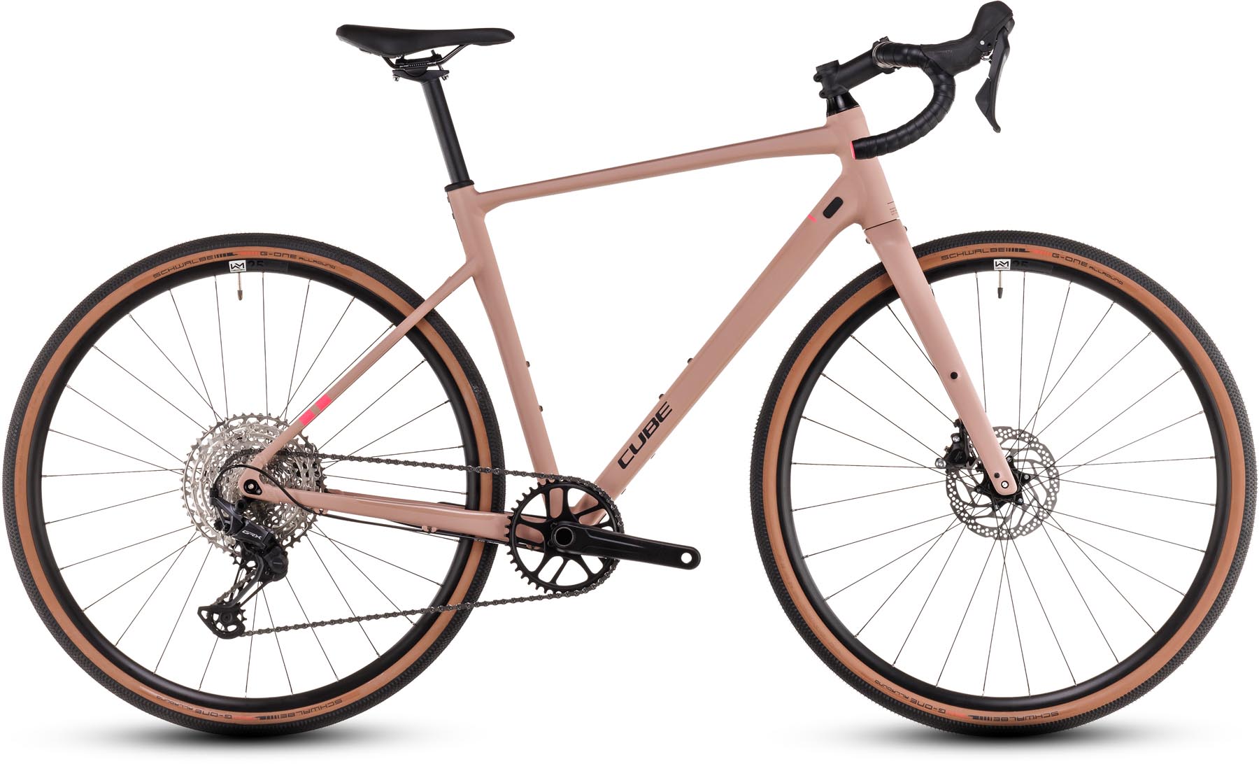 Cube Nuroad EX blushrose n pink 2025 - Gravel Bike