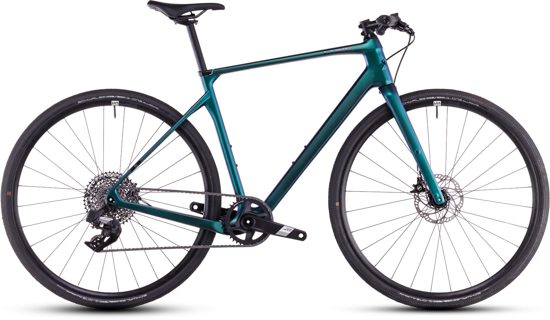 Cube Nulane C:62 SLT goblin n black 2025 - Fitnessrad Herren