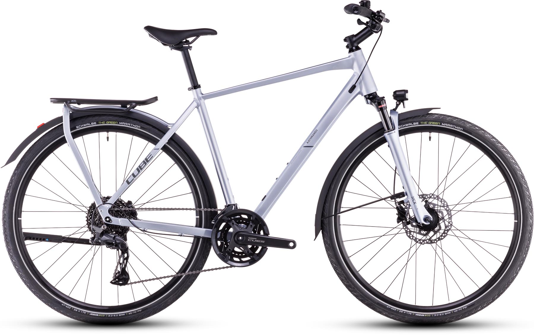 Cube Kathmandu Pro silverblue n grey 2025 - Trekkingrad Herren
