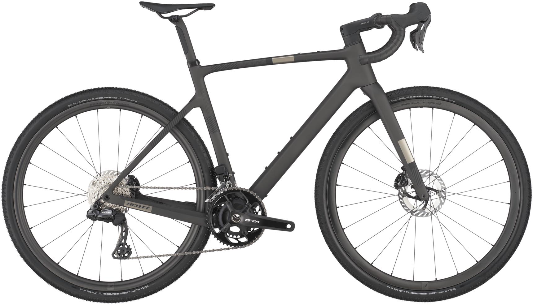 Scott Addict Gravel 10 carbon black 2025 - Gravel Bike