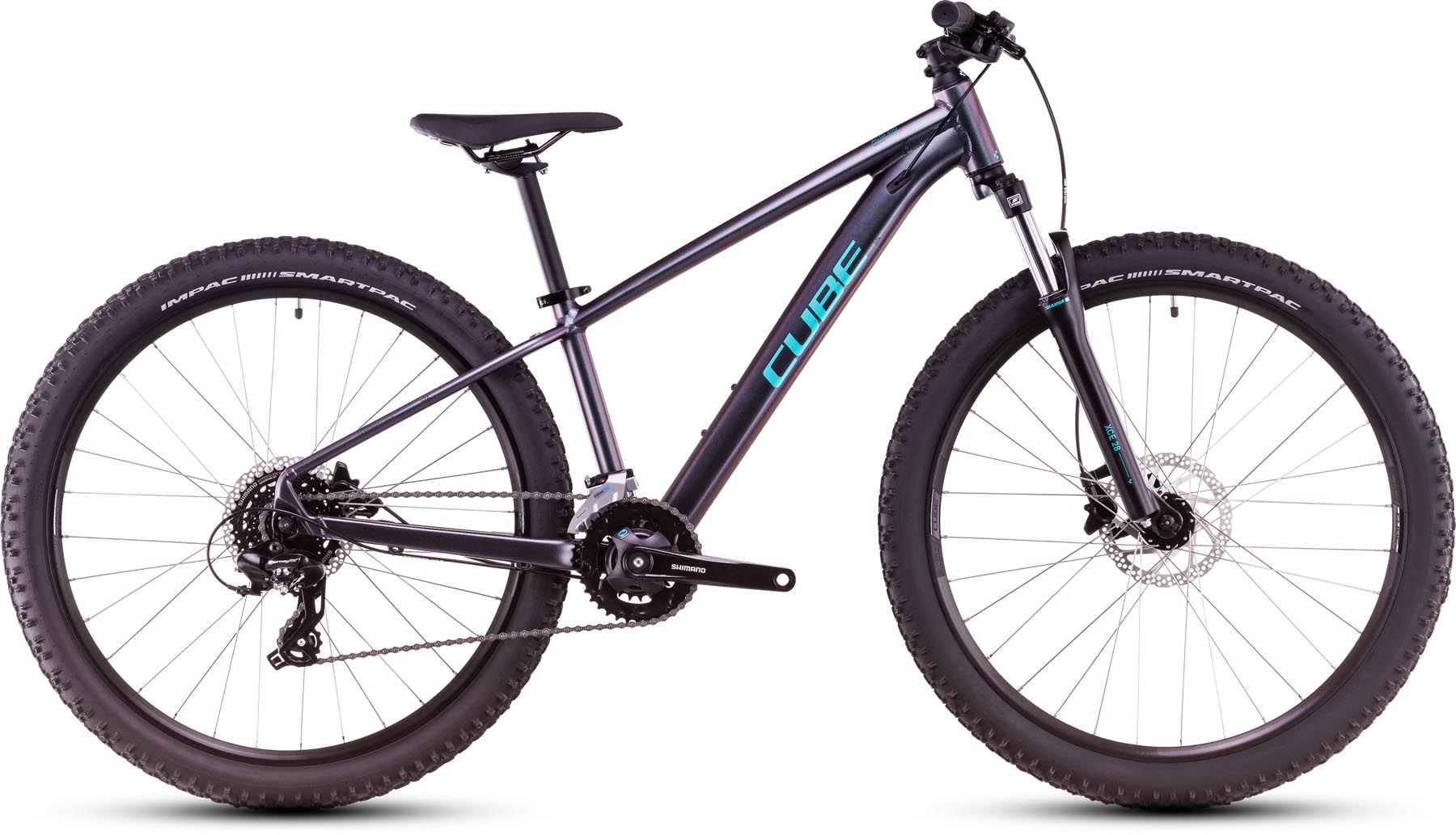 Cube Acid 260 Disc galactic n cyan 2025 - Kinderrad 26 Zoll