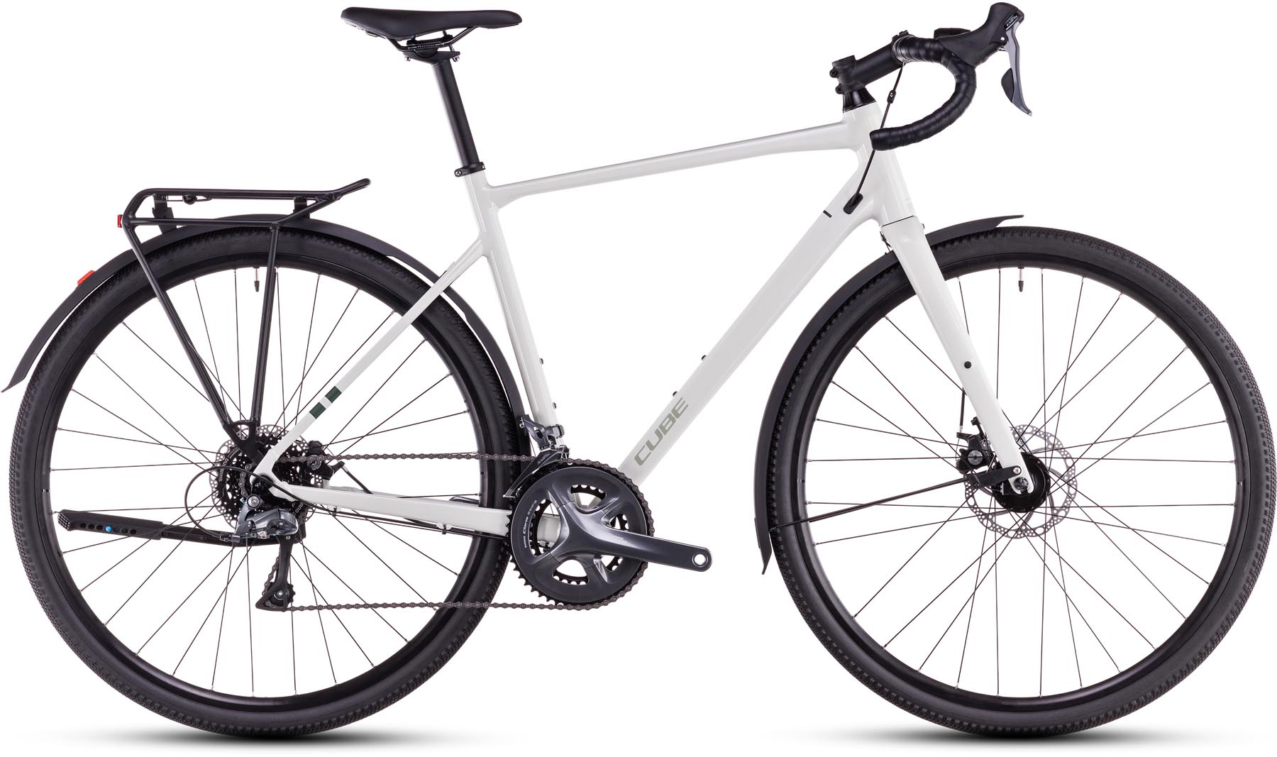 Cube Nuroad ONE FE desertstone n green 2025 - Gravel Bike