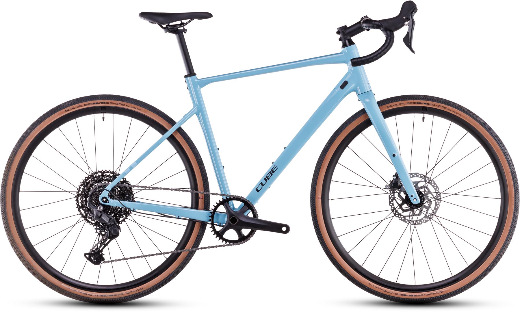 Cube Nuroad Pro mayablue n black 2025 - Gravel Bike