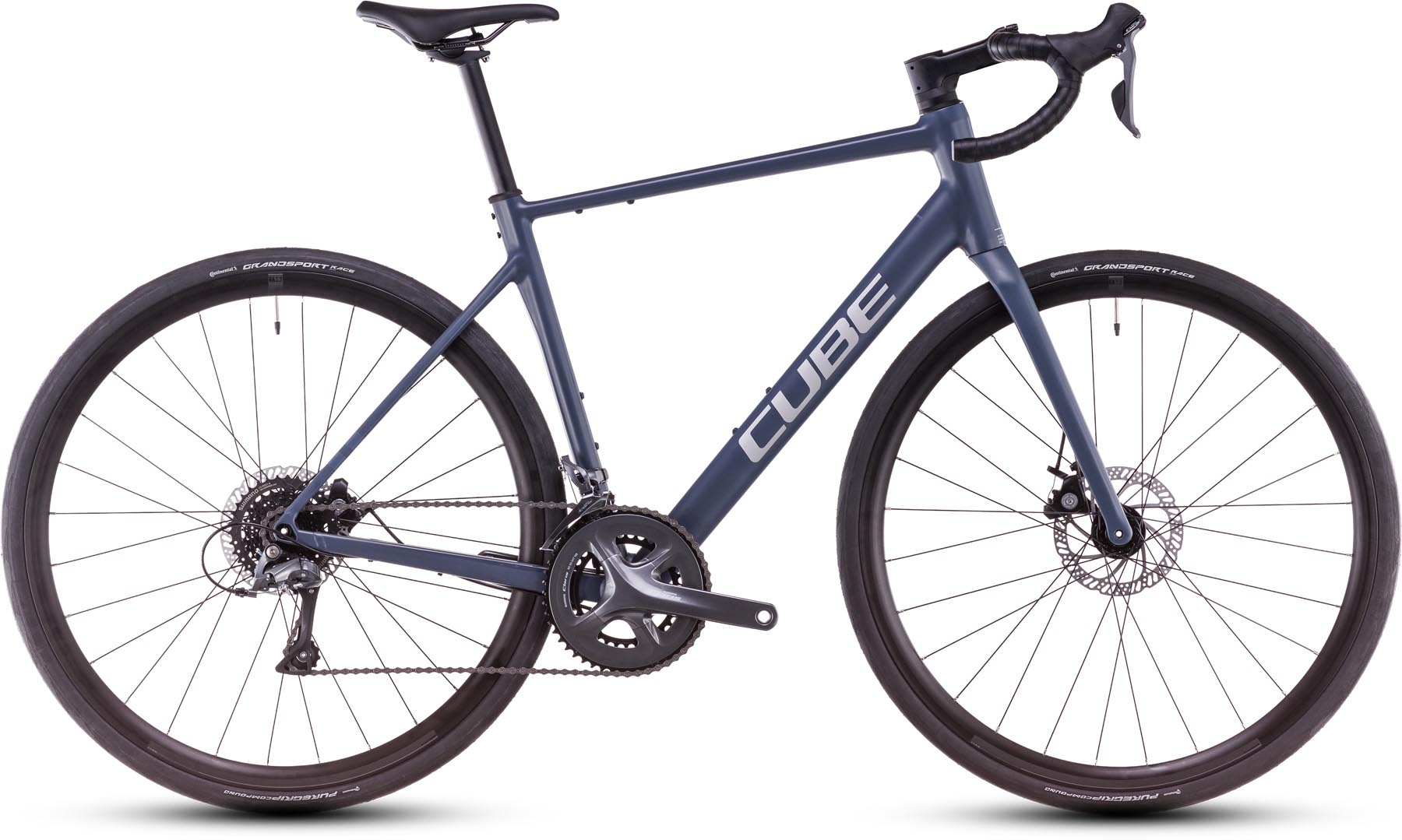 Cube Attain Pro nightflight n grey 2025 - Aluminium Rennrad