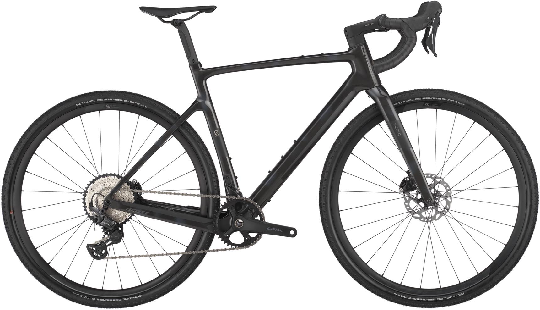 Scott Addict Gravel 40 python black 2025 - Gravel Bike