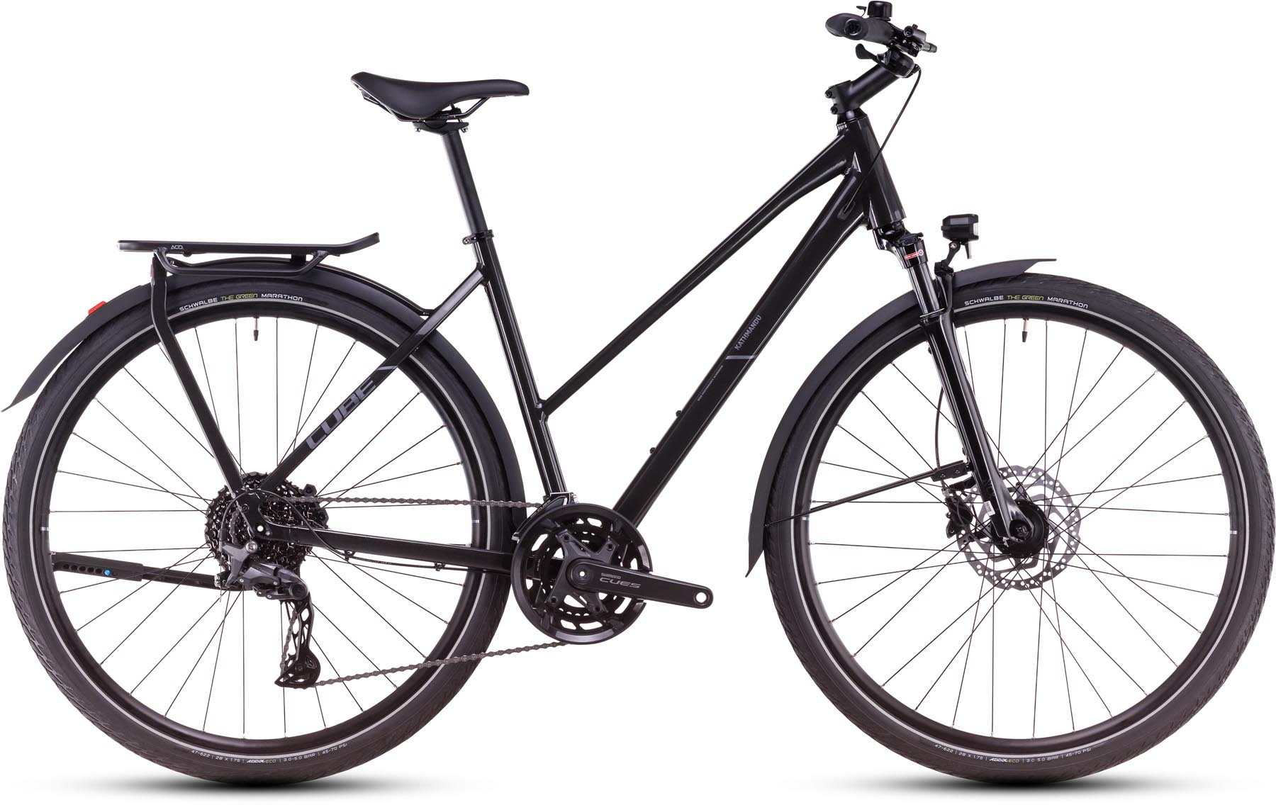 Cube Kathmandu Pro grey n lunar 2025 - Trekkingrad Damen