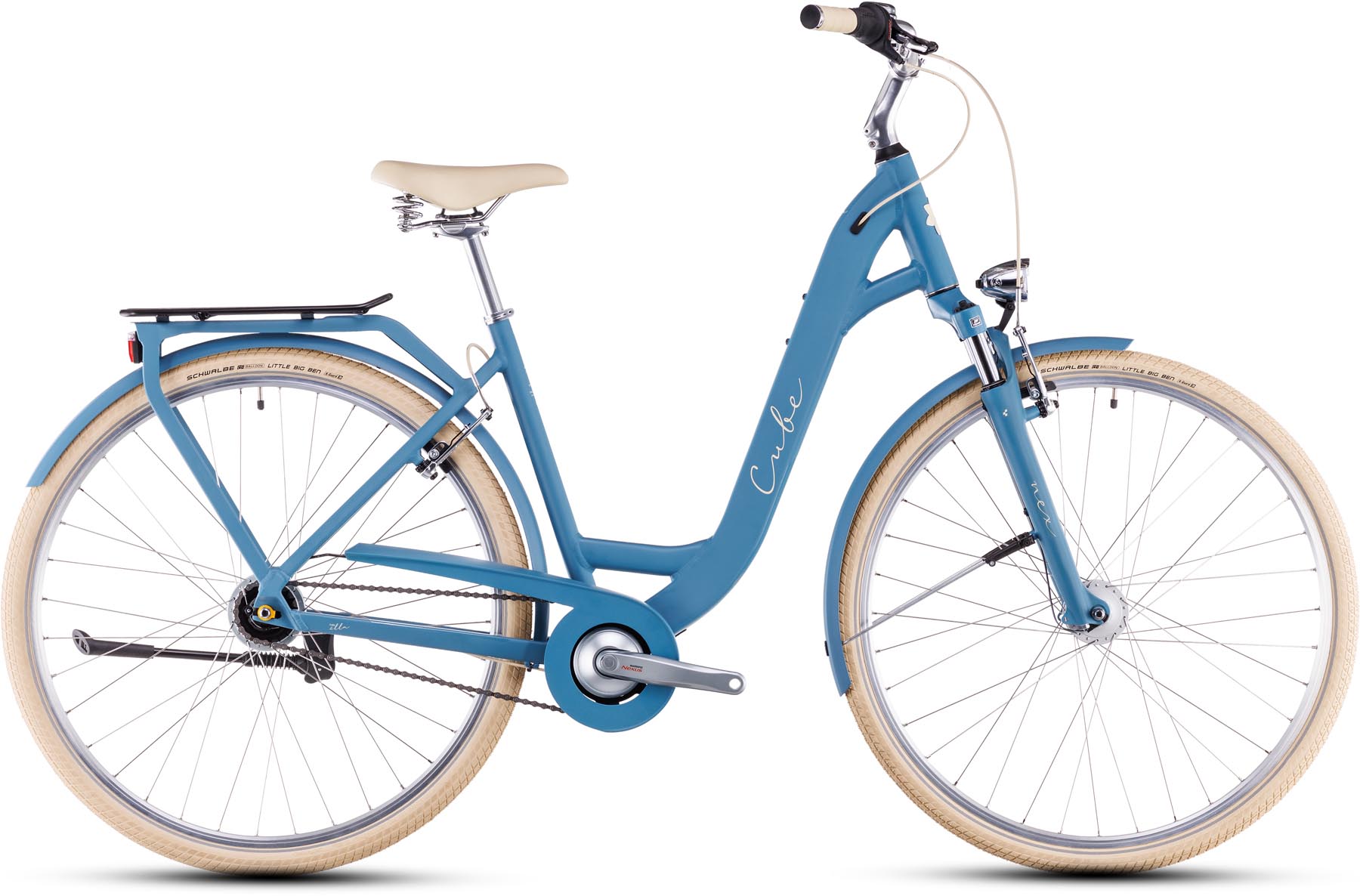 Cube Ella sphereblue n creme 2025 - Trekkingrad Tiefeinsteiger