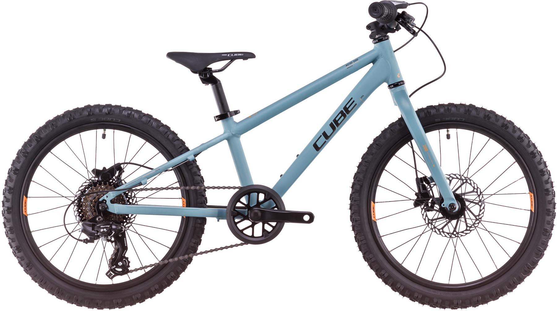 Cube Acid 200 Disc tealblue n orange 2025 - Kinderrad 20 Zoll