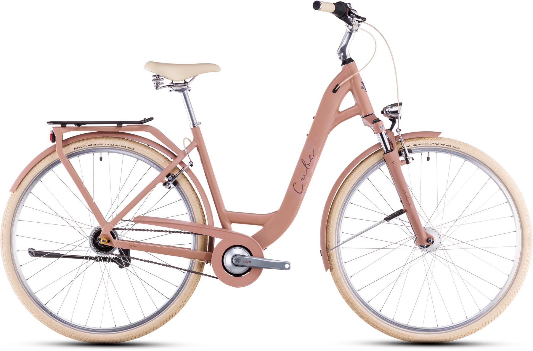 Cube Ella oldpink n plum 2025 - Trekkingrad Tiefeinsteiger