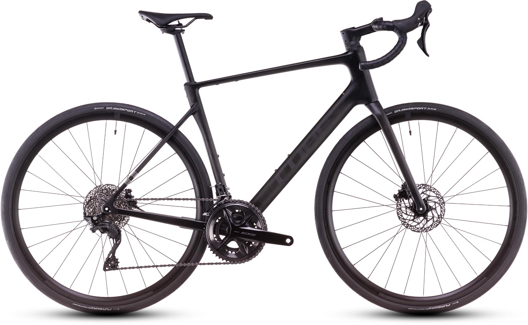 Cube Attain C:62 Race blackline 2025 - Carbon Rennrad