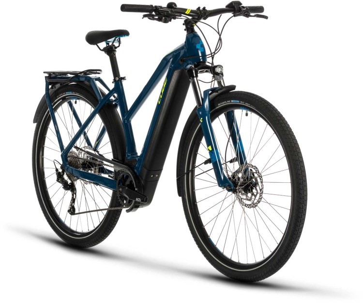 Cube Kathmandu Hybrid ONE 625 blue n yellow 2020 - E-Bike ...
