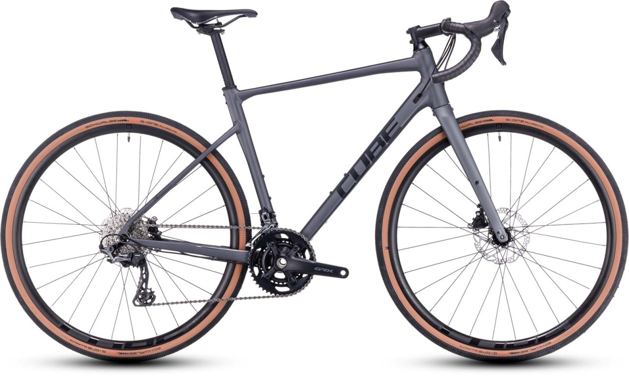 Cube Nuroad Race grey n black 2023 - Gravel Bike - Lackschaden