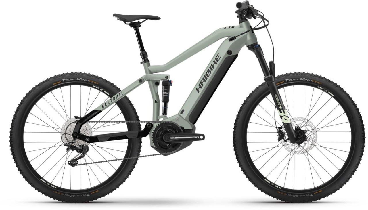 Haibike ALLTRAIL 4 29 Gloss Honeydew Blk 2023 - E-Bike Fully MTB