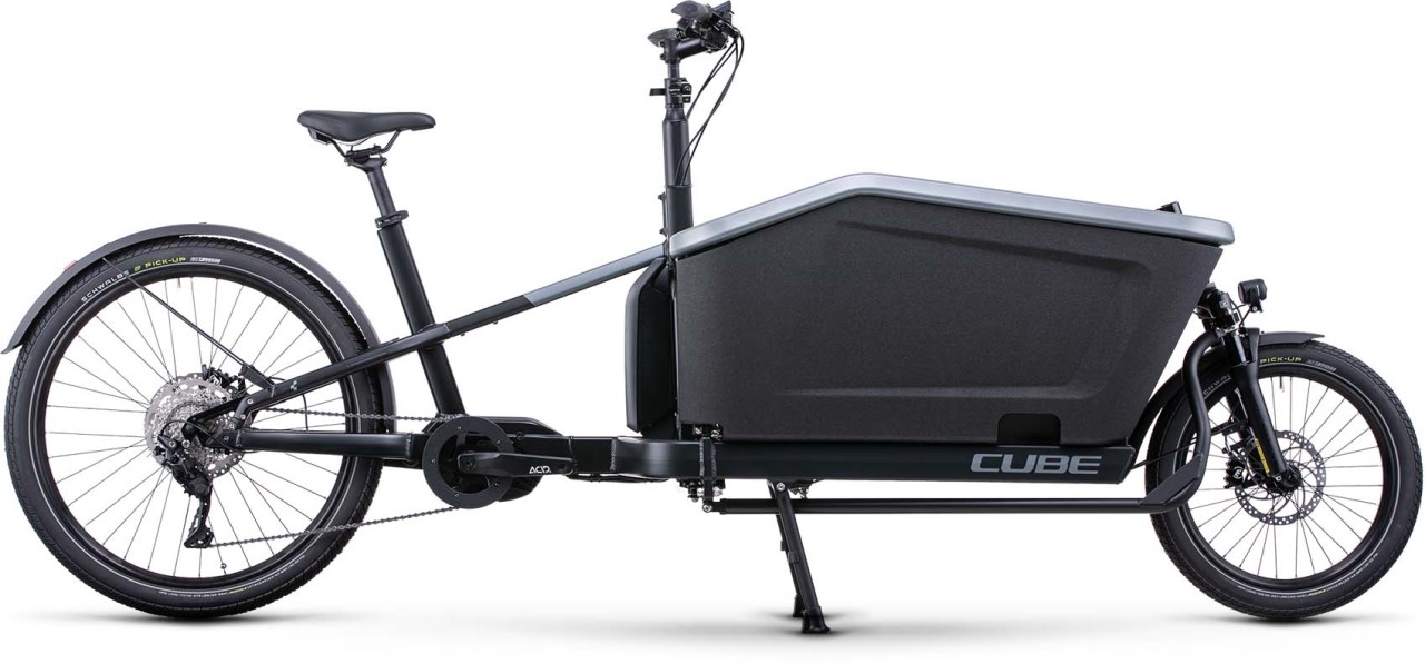 Cube Cargo Sport Hybrid 500 flashgrey n black 2023 - E-Bike Lastenfahrrad