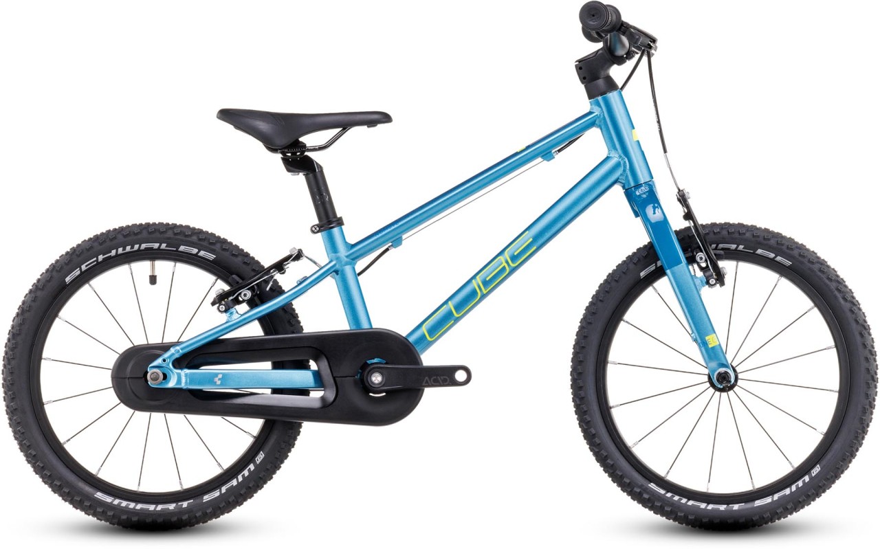 Cube Numove 160 blue n lime 2025 - Kinderrad 16 Zoll