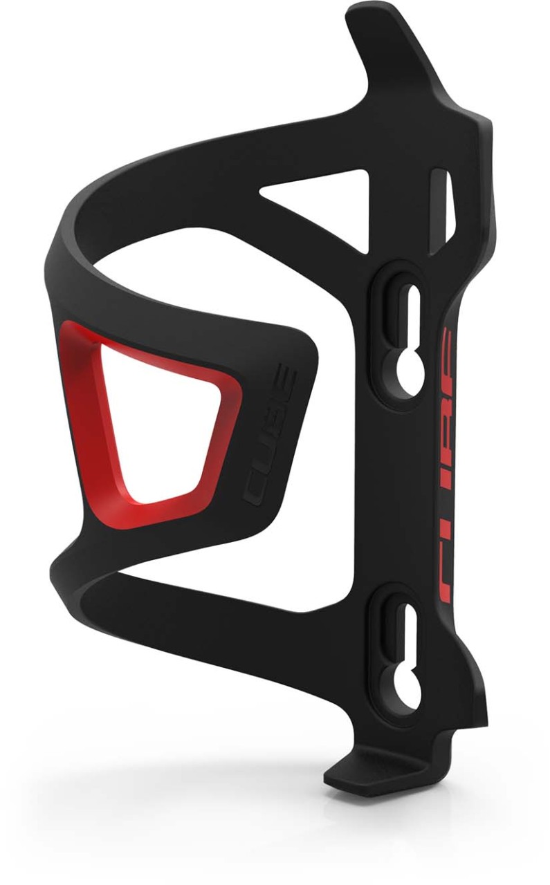 Cube Flaschenhalter HPP Sidecage black n red