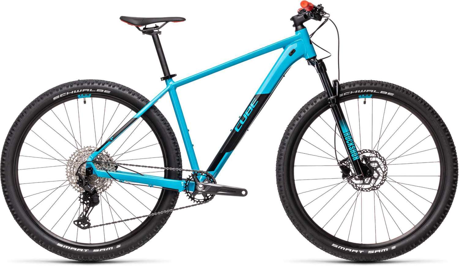cube fahrrad schwarz matt aim 29 zoll