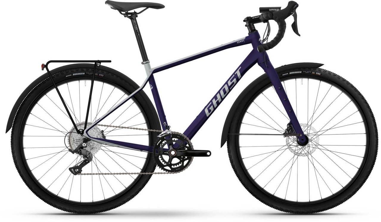Ghost Asket EQ very dark purple / light grey 2023 - Gravel Bike