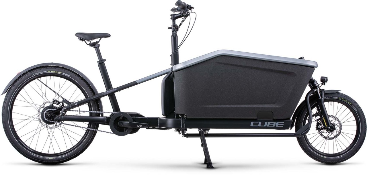 Cube Cargo Hybrid 500 flashgrey n black 2023 - E-Bike Lastenfahrrad