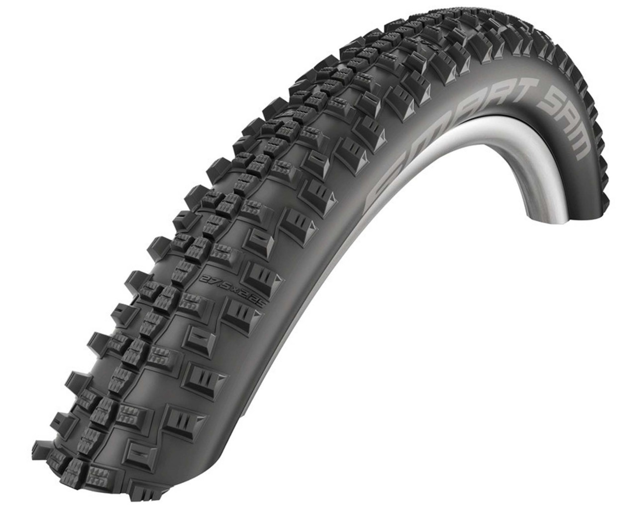 Schwalbe Reifen Smart Sam, 44-622, 28 x 1,65" Black-Reflex