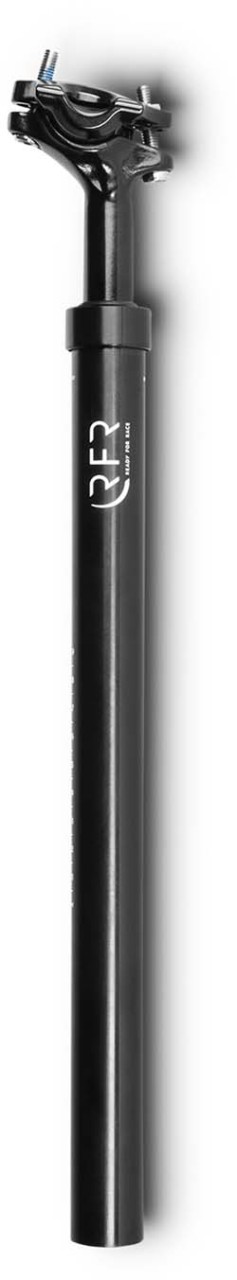 RFR gefederte Sattelstütze (80 - 120 kg) black - 31.6 mm x 400 mm