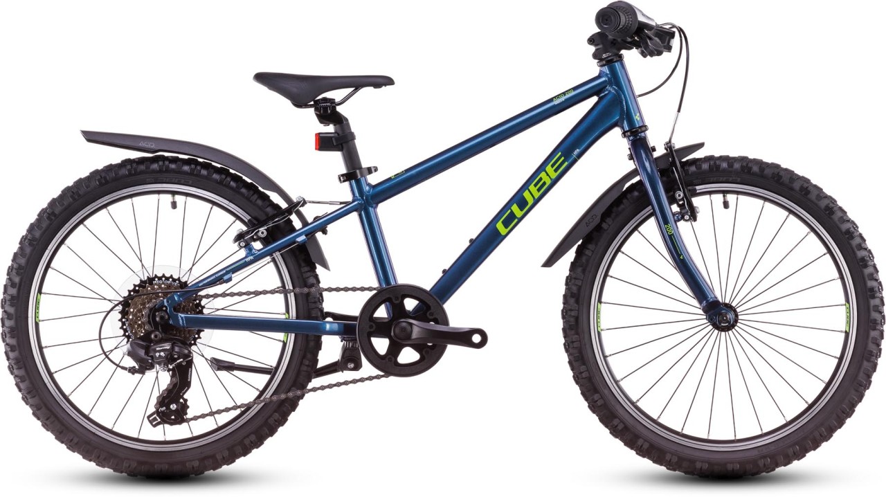 Cube Acid 200 Allroad deepcobalt n apple 2025 - Kinderrad 20 Zoll