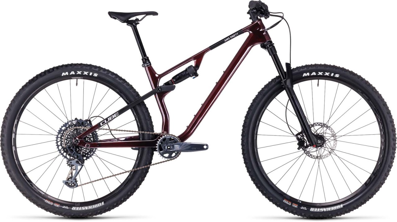 Cube AMS ONE11 C:68X Pro 29 liquidred n carbon 2023 - Fully Mountainbike - Lackschaden