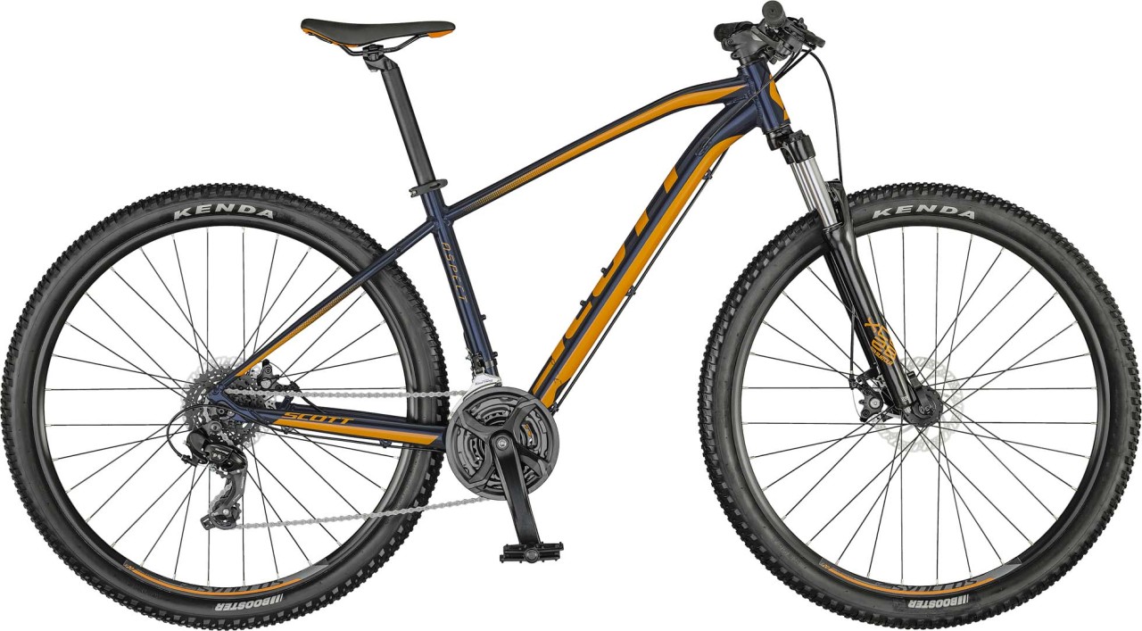 Scott Aspect 970 stellar blue / tangerine orange 2022 - Hardtail Mountainbike