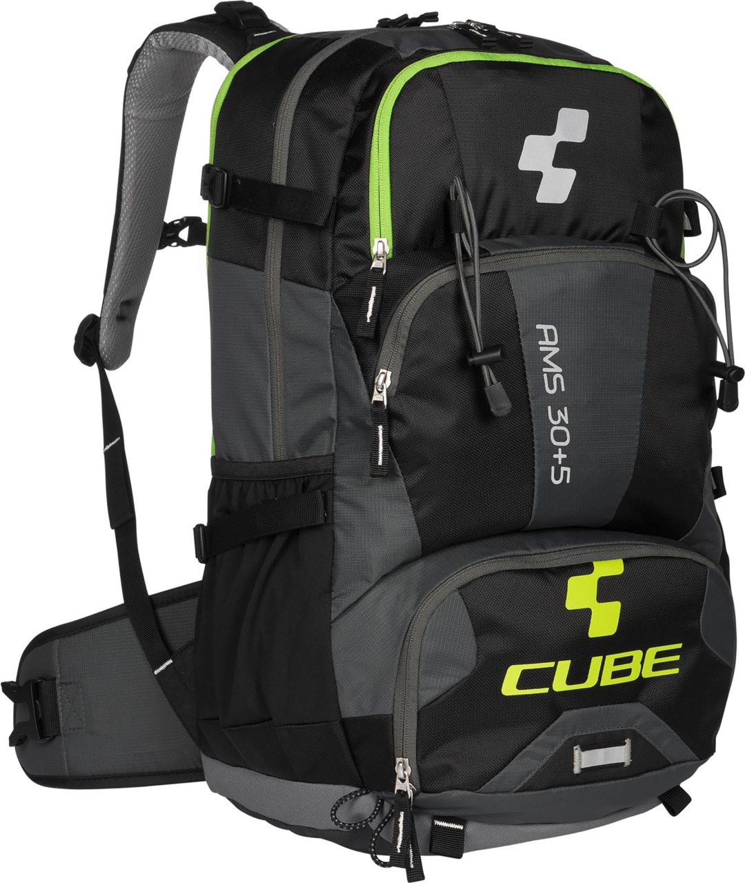 Cube Rucksack AMS 30+5 Volumen: 30+5 Liter black n green