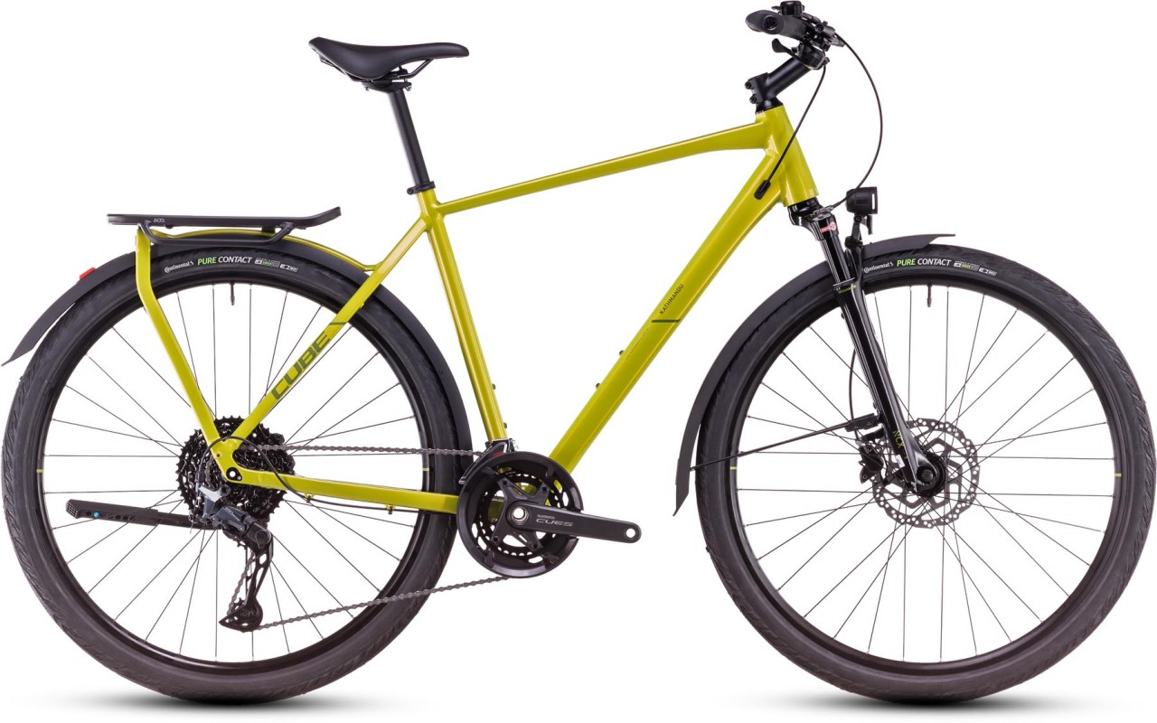 Cube Kathmandu EXC lizard n green 2025 - Trekkingrad Herren