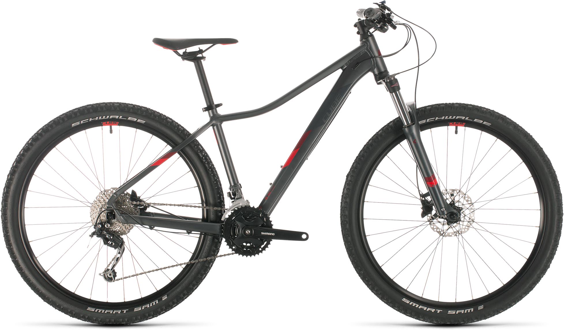 Cube Access WS Pro iridium n deepred 2020 Damen Hardtail