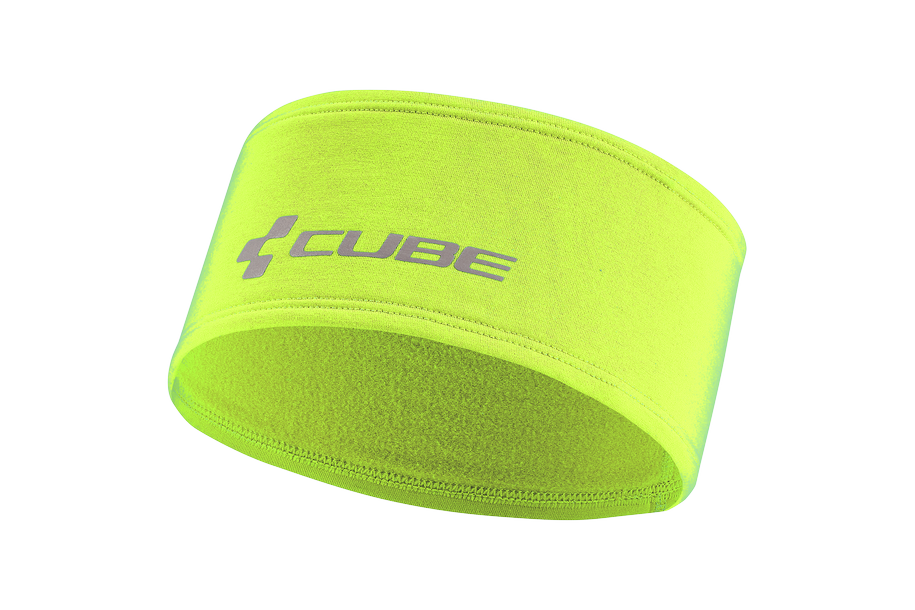 CUBE Funktionsstirnband RACE Be Warm Safety - neon yellow