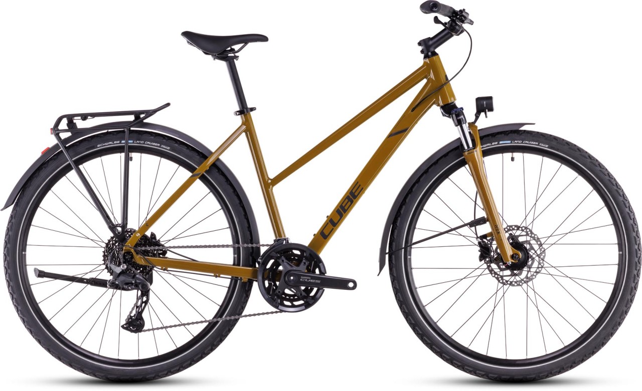 Cube Nature Pro Allroad willowgreen n black 2025 - Crossrad Damen
