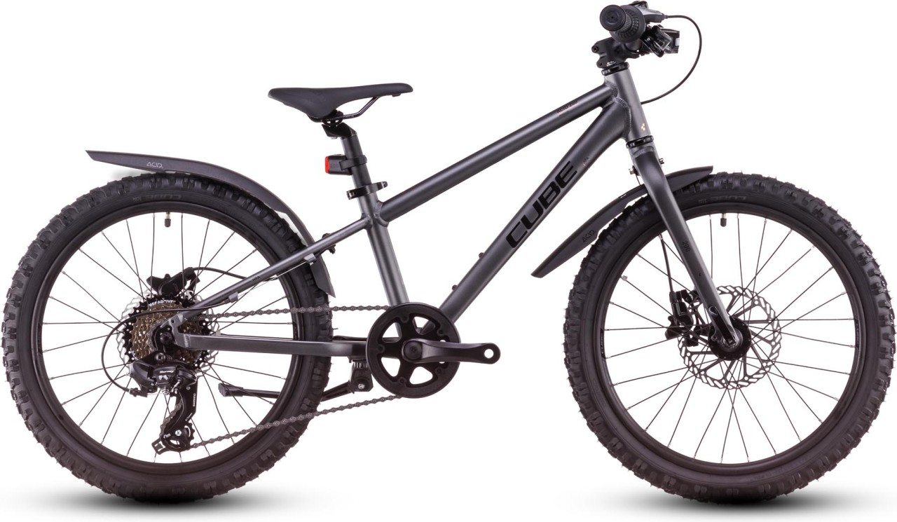 Cube Acid 200 Disc Allroad grey n flash 2025 - Kinderrad 20 Zoll