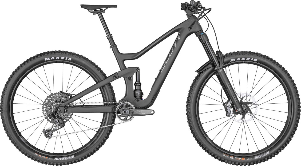 Scott Ransom 910 matt raw carbon / brushed silver 2022 - Fully Mountainbike