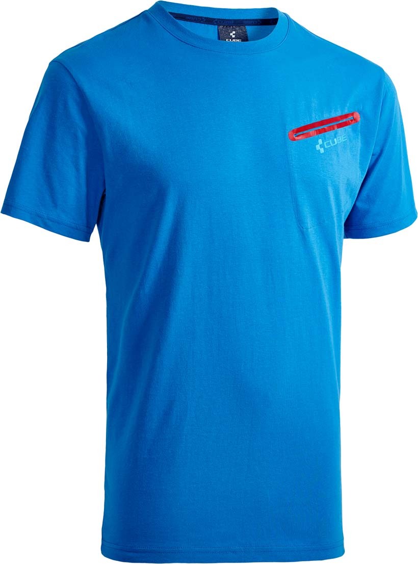 Cube T-Shirt Classic blue n red
