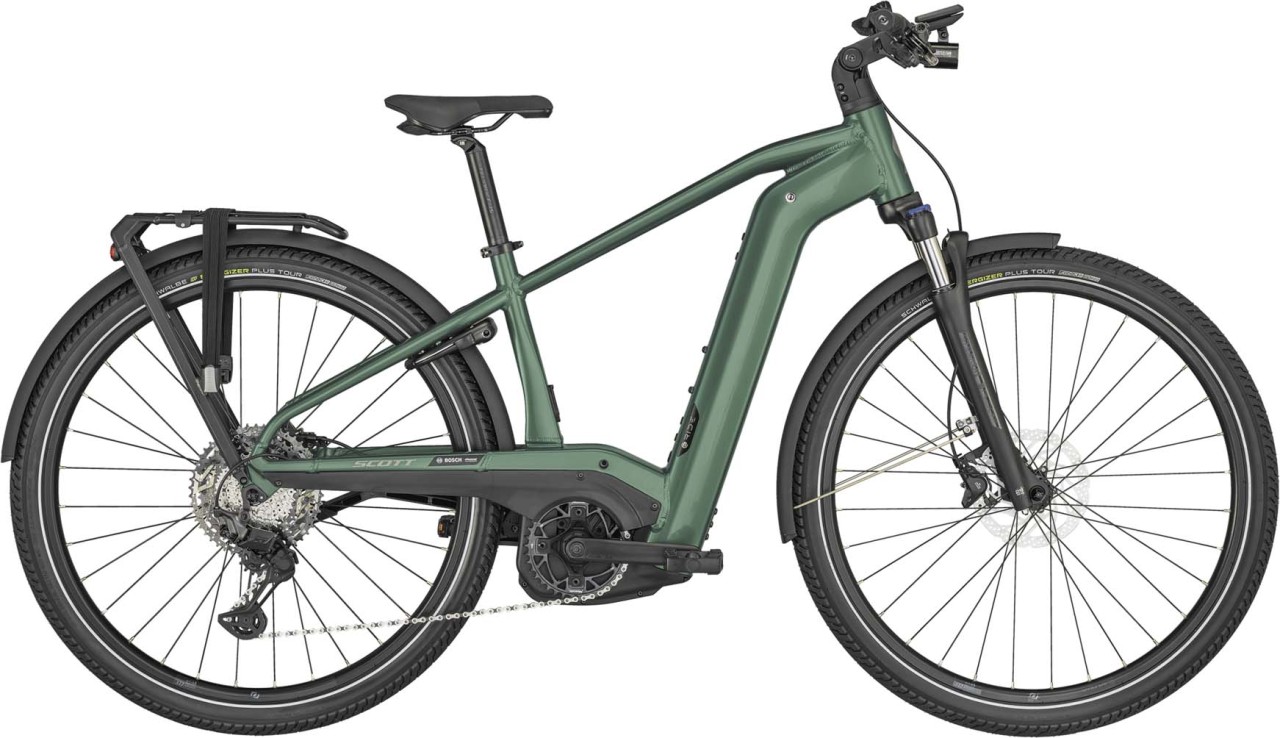 Scott Sub Sport eRIDE 10 Men Malachite Green 2024 - E-Bike Trekkingrad Herren
