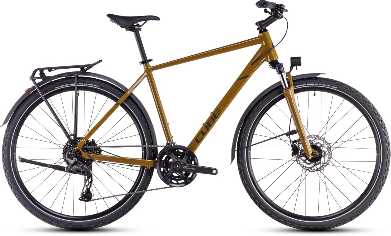 Cube Nature Pro Allroad willowgreen n black 2025 - Crossrad Herren