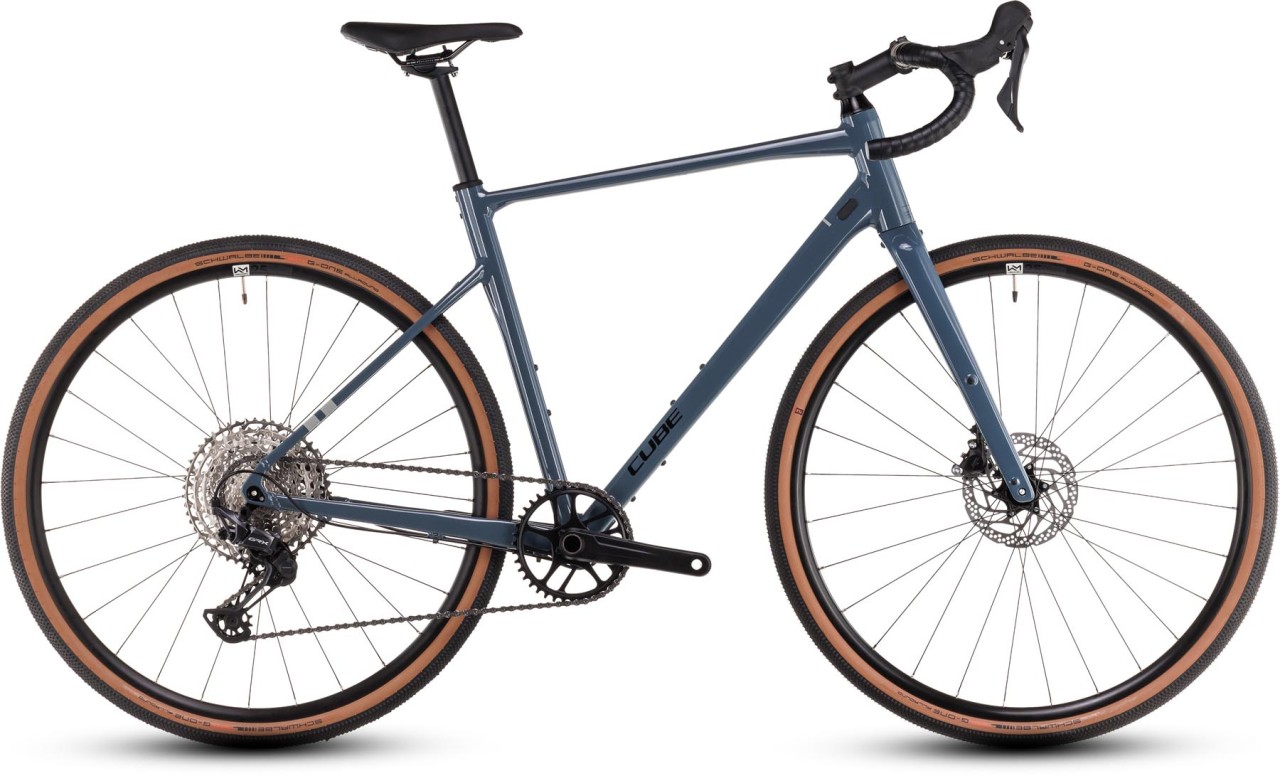 Cube Nuroad EX whale n black 2025 - Gravel Bike