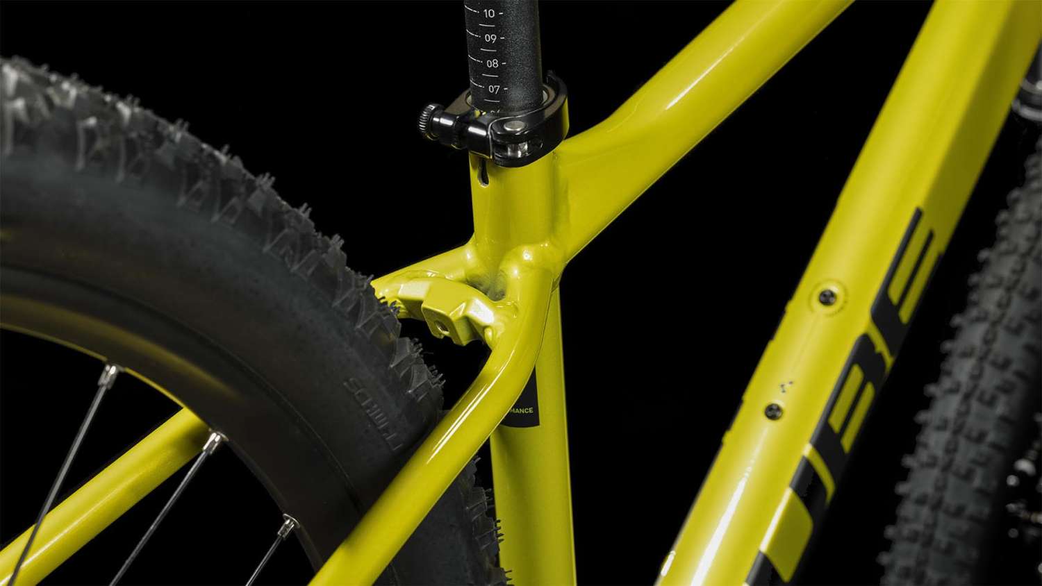 Cube Analog flashlime n black 2024 Hardtail MTB MHW