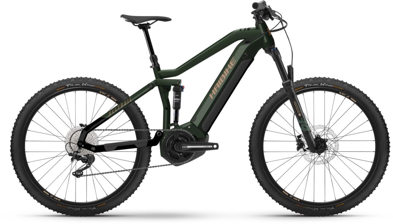 Black green bike on sale