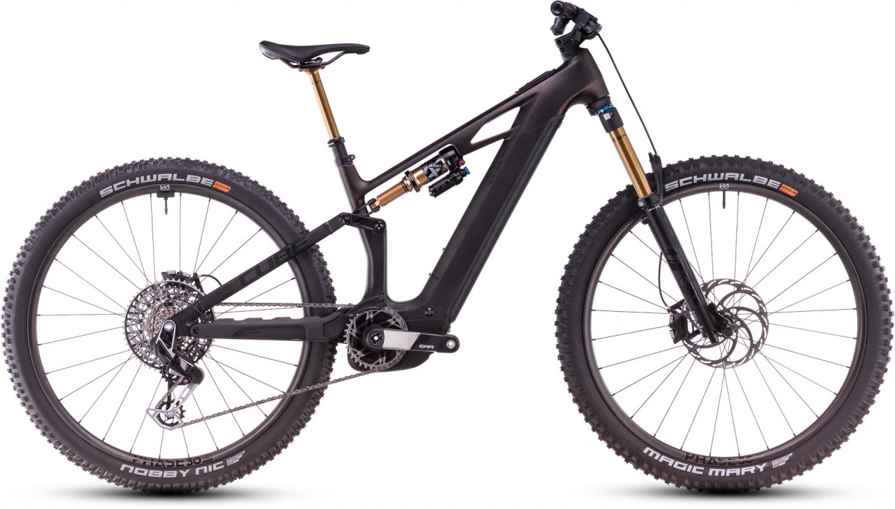 Cube Stereo Hybrid ONE44 HPC SLT 800 liquidlava n black 2025 - E-Bike Fully Mountainbike - Vorführmodell
